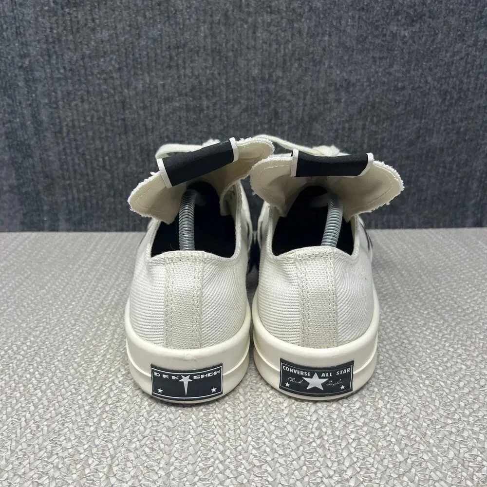 Converse Rick Owens x TURBODRK Chuck 70 Low Lily White Shoes Mens 10.5 172345C